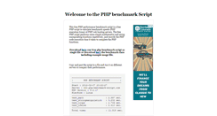 Desktop Screenshot of php-benchmark-script.com